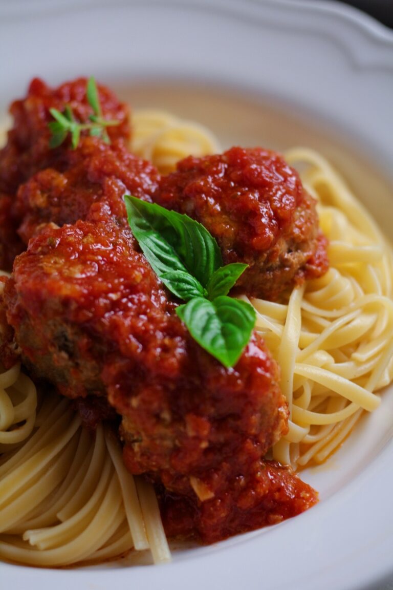 How To Make Easy Baked Meatballs in Tomato Sauce Days of Jay