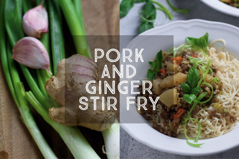 Pork and Ginger Stir Fry