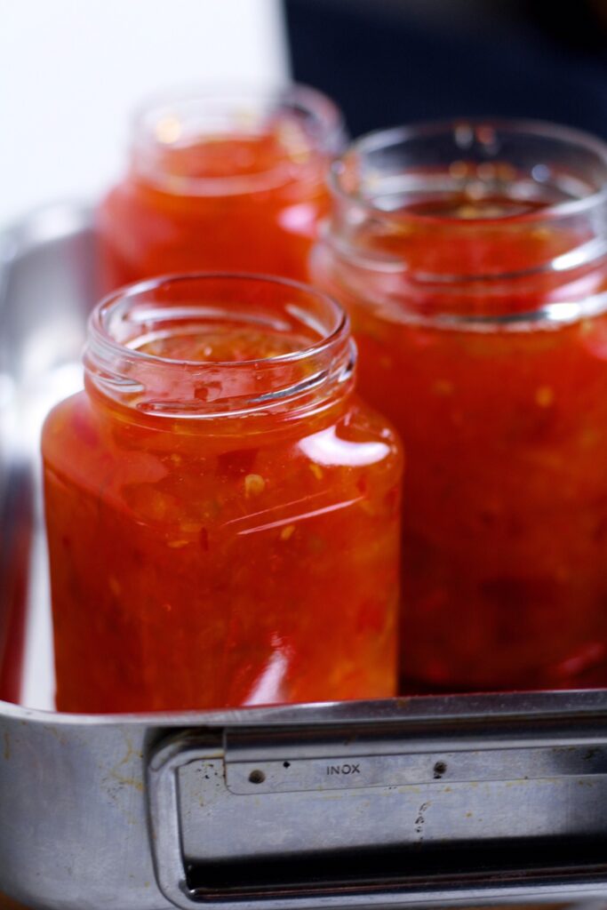 Spicy Red Pepper Jelly 
