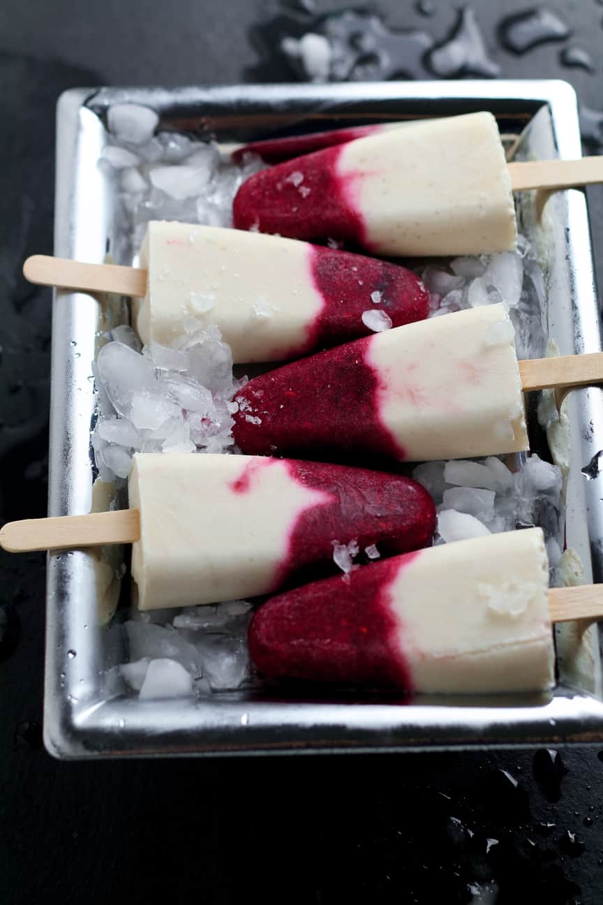 Banana Berry Ice Creams