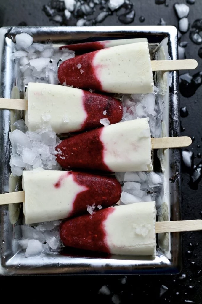 Banana Berry Ice Creams