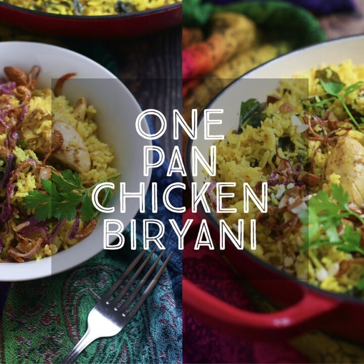 One Pan Chicken Biryani