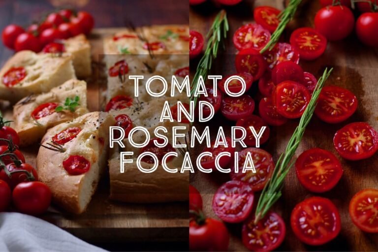 Tomato and Rosemary Focaccia