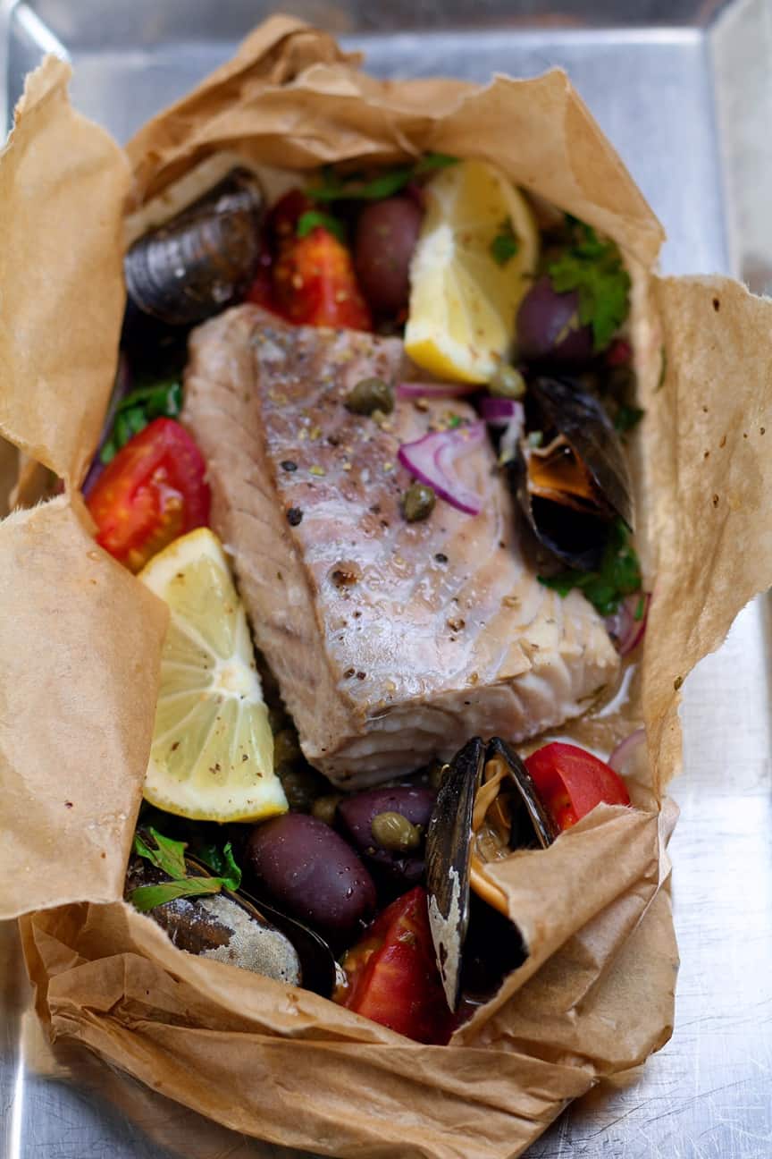 Baked Fish En Papillote