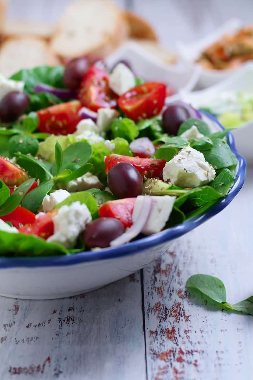 Greek Village Salad Horiatiki