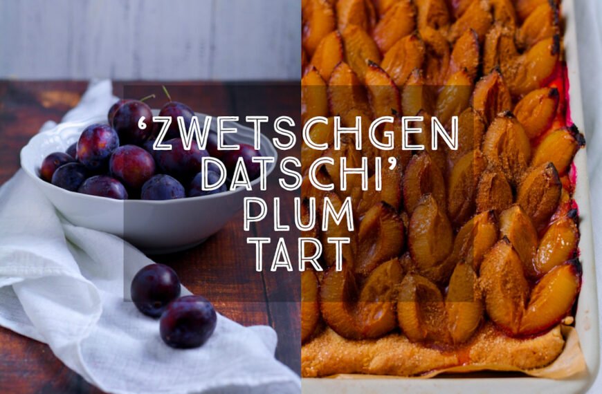 Zwetschgendatschi – Bavarian Plum Tart