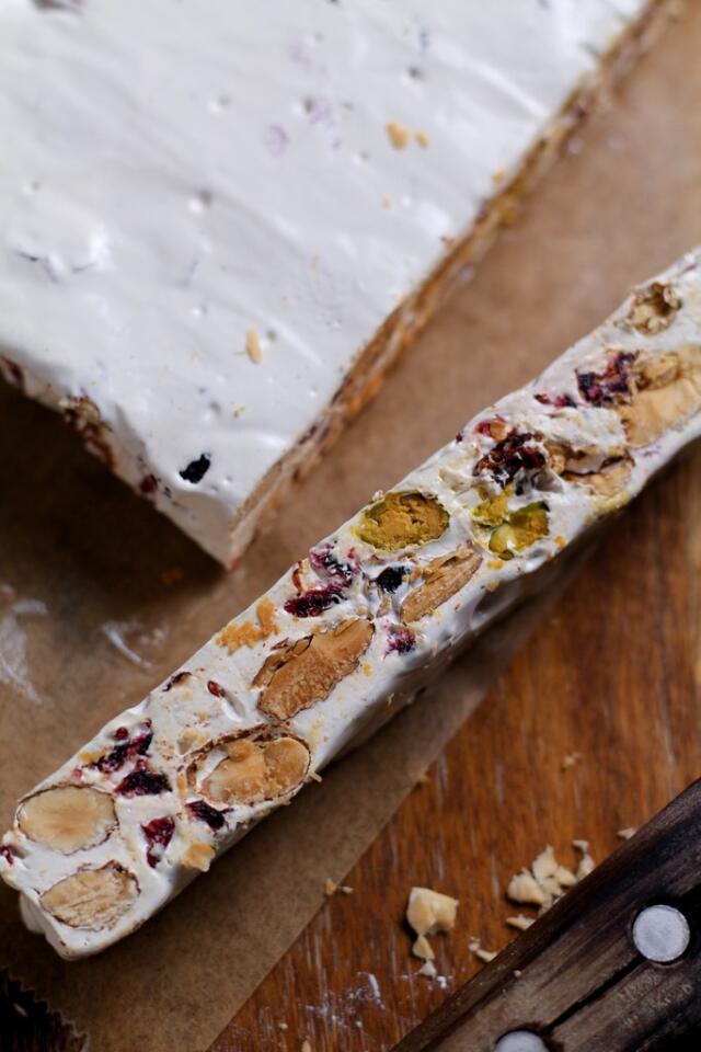 How To Make Almond Cranberry Homemade Nougat - Days Of Jay