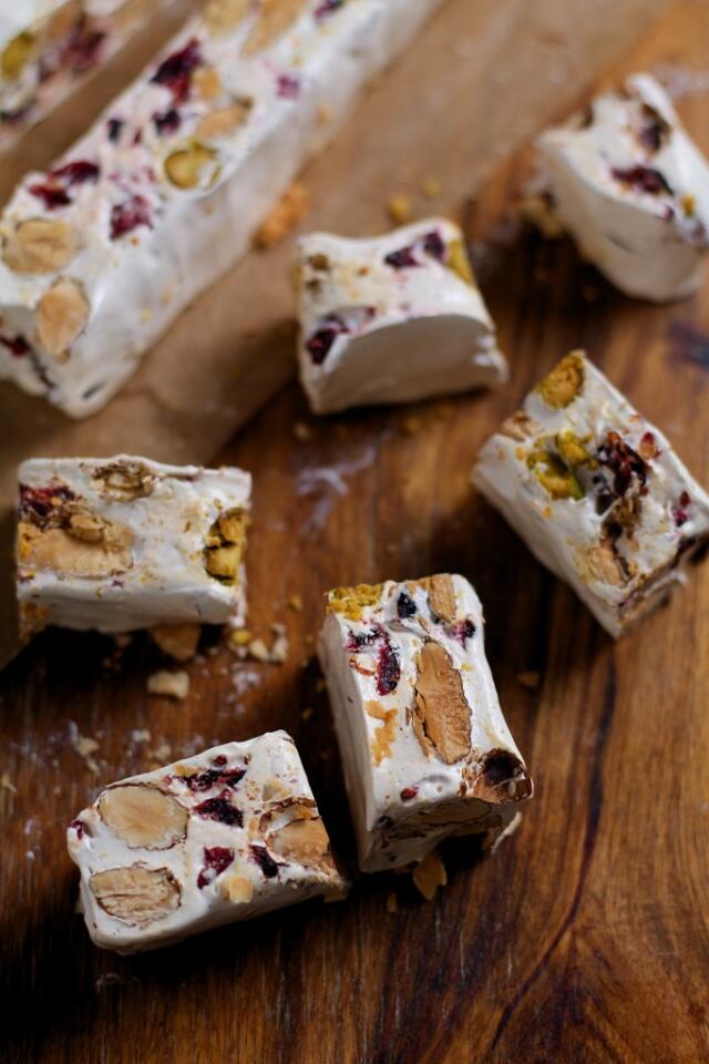 How to make Almond Cranberry Homemade Nougat - Days of Jay