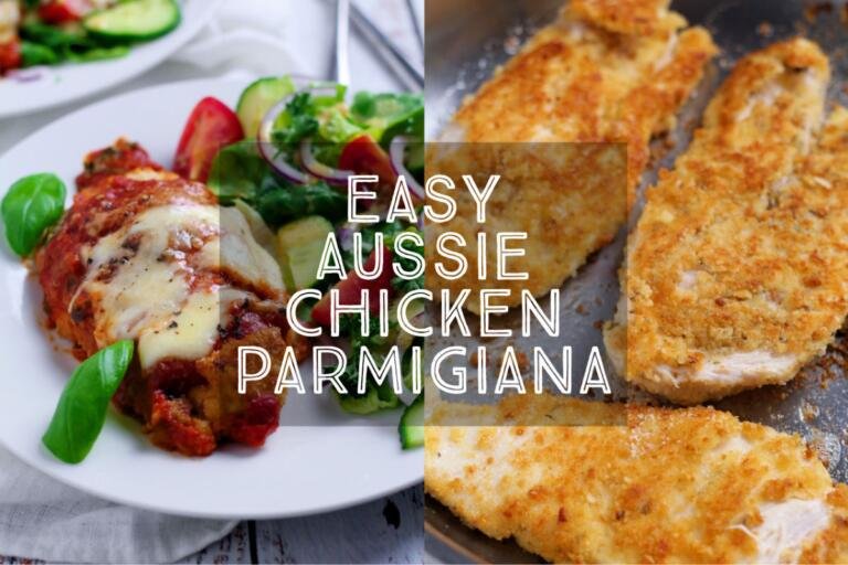 Chicken Parmigiana Australian style