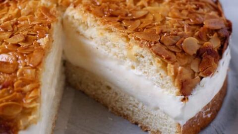 Bee Sting Cake (Bienenstich Kuchen) - Kenwood Recipes