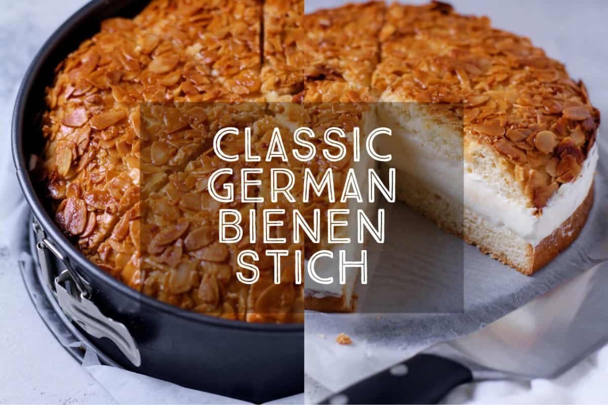 Classic German Bienenstich (Bee Sting Cake)