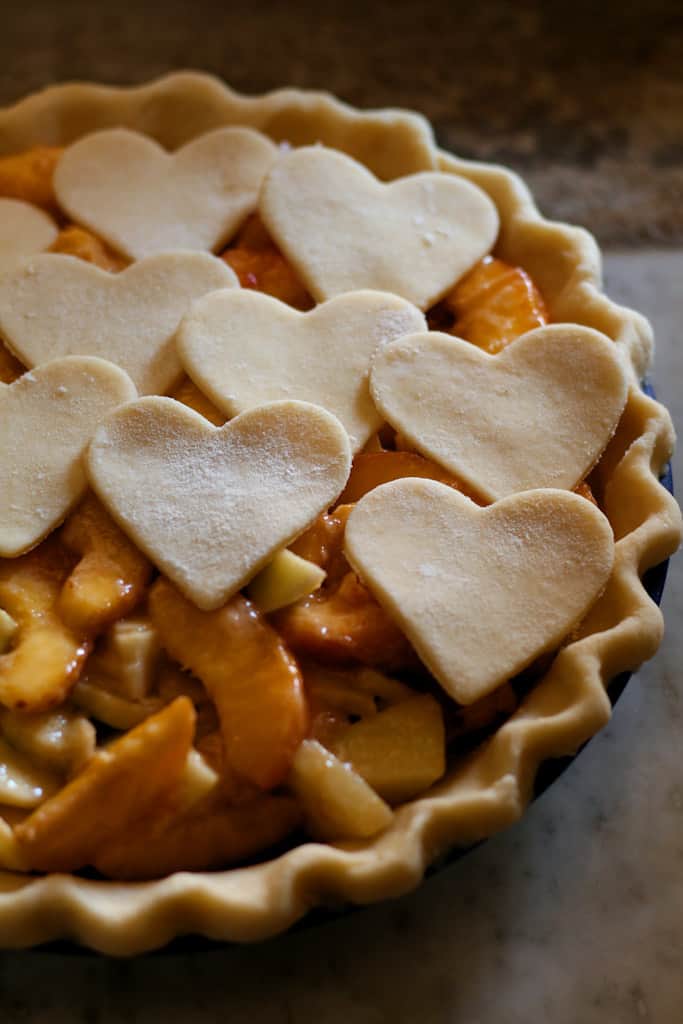 Peach and Ginger Pie