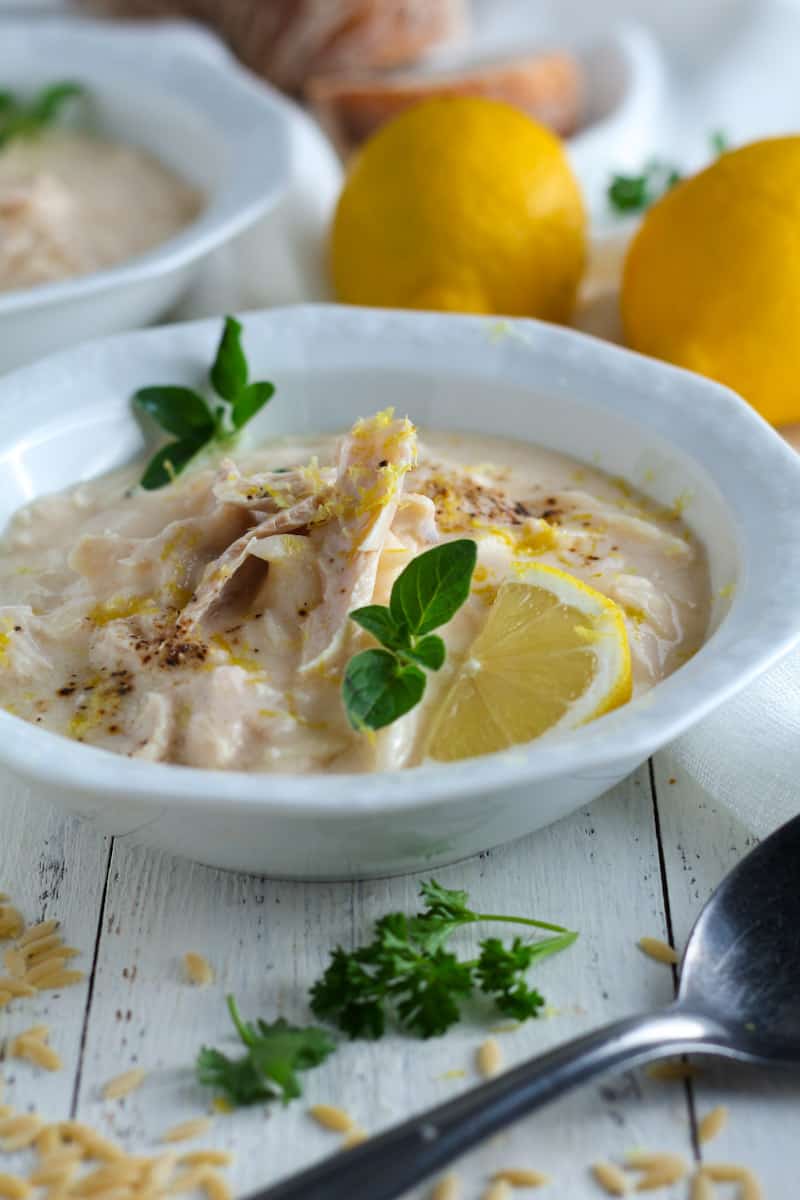 How To Make Greek Lemon Chicken Soup Days Of Jay   Greek Lemon Chicken Soup 12 