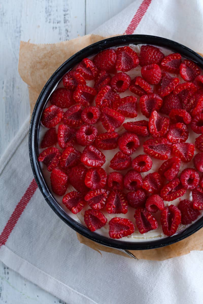 How to make Raspberry Jelly Cheesecake Days of Jay