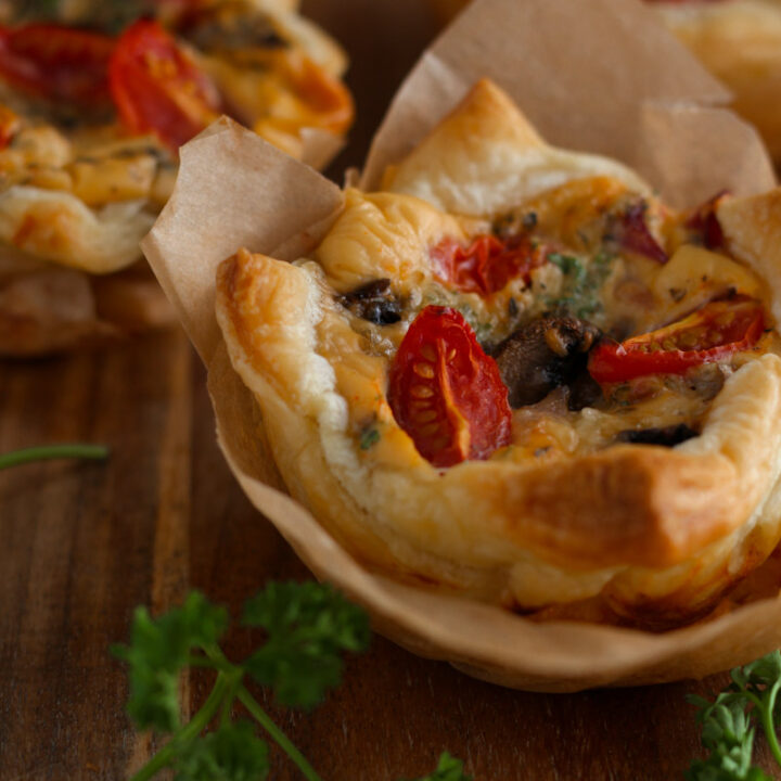 Puff Pastry Mini Quiches
