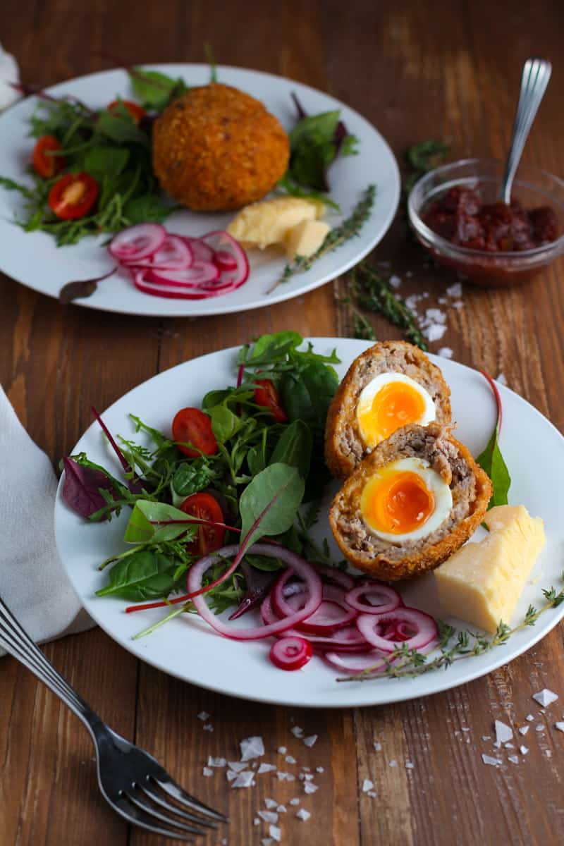 How to make Soft Boiled Scotch Eggs - Days of Jay