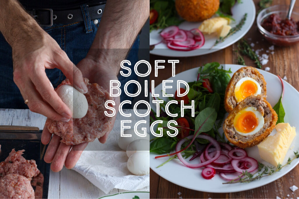 How to make Soft Boiled Scotch Eggs Days of Jay