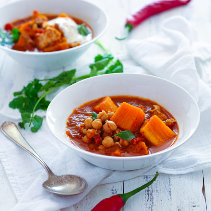 Sweet Potato and Chickpea Soup