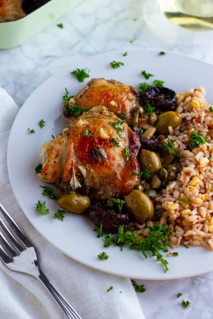 Chicken Marbella