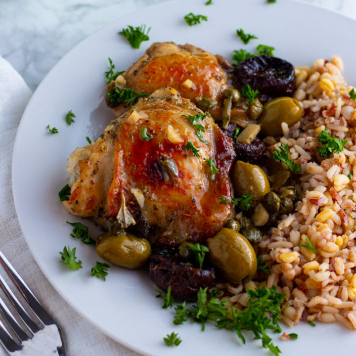 Chicken Marbella