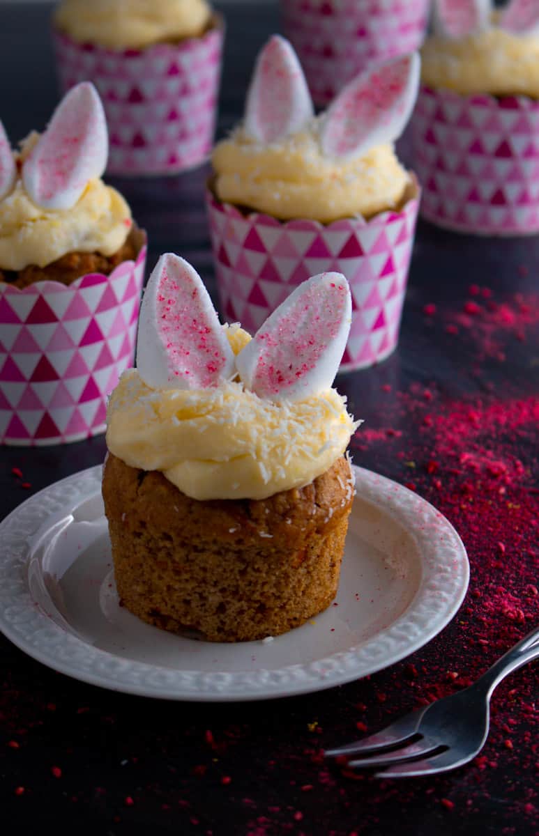 Easter Bunny Cupcakes