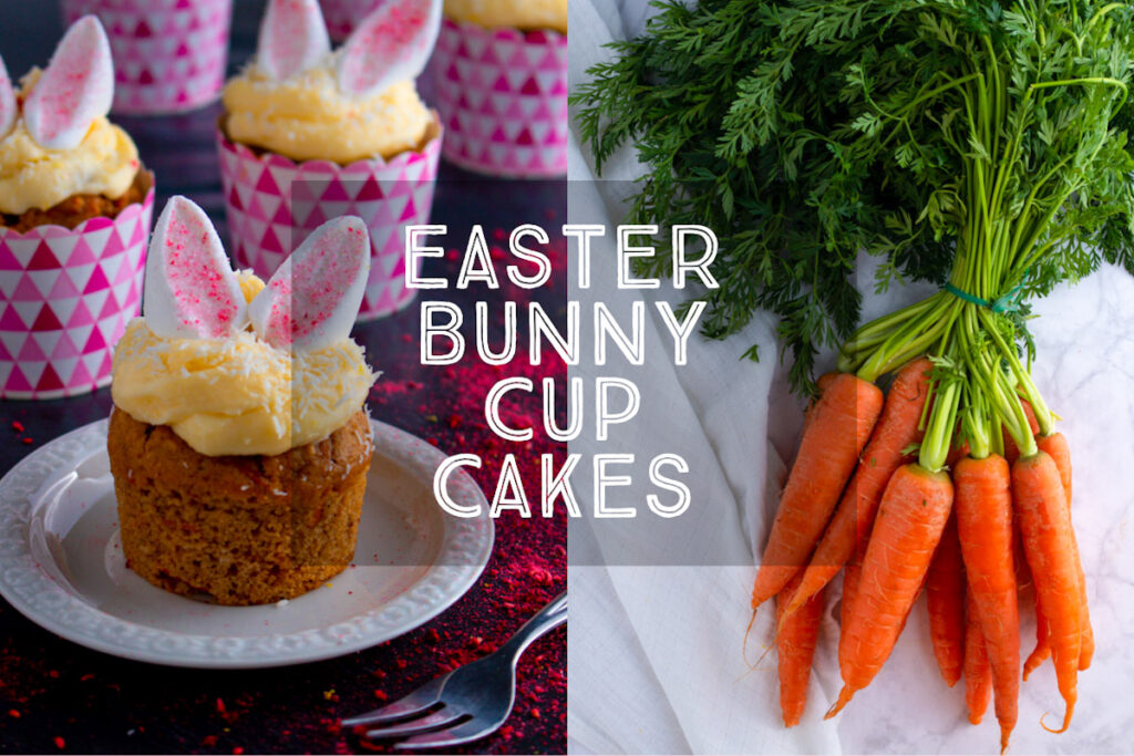 Easter Bunny Cupcakes