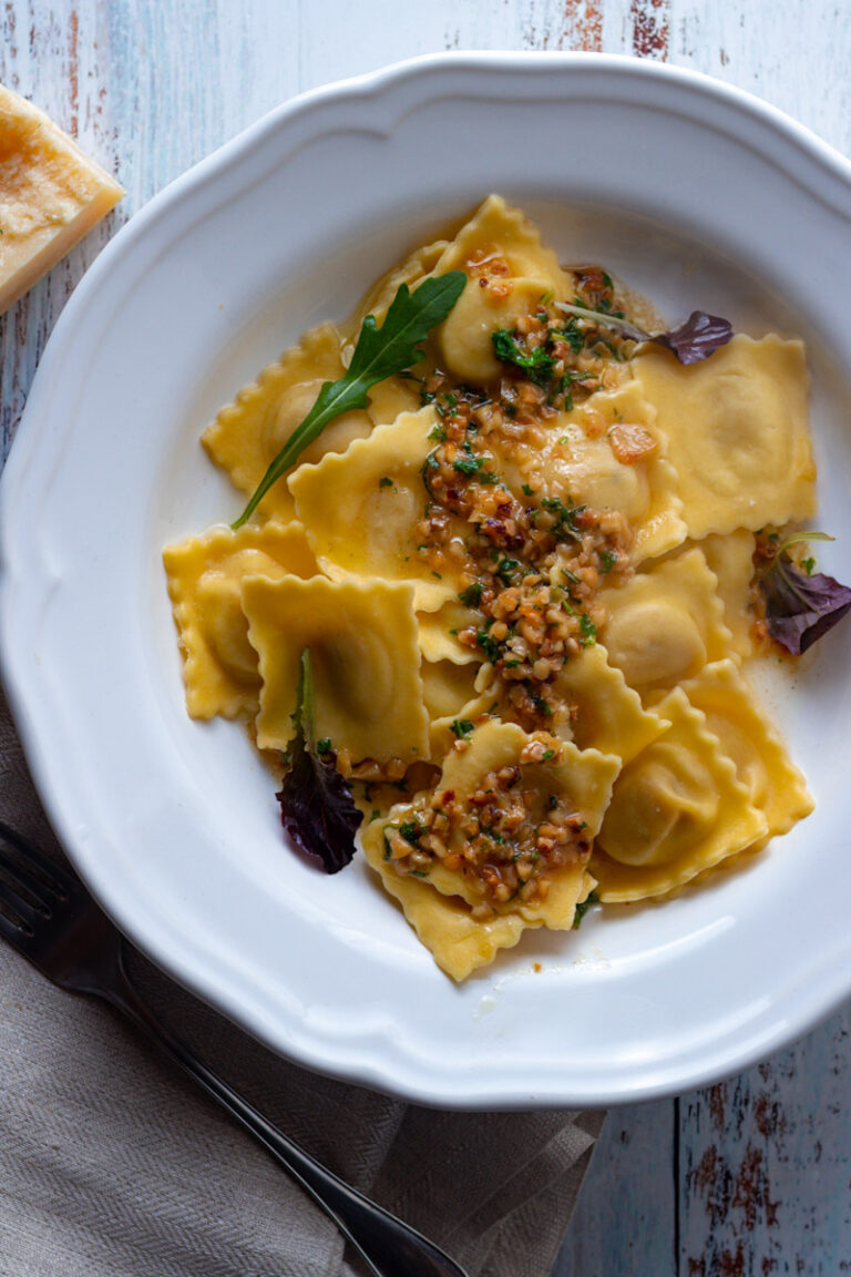 How to make truly delicious Italian Brown Butter Ravioli - Days of Jay