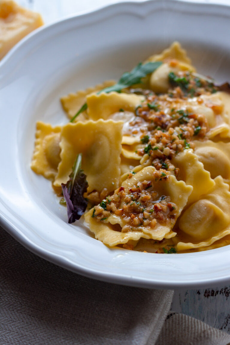 How to make truly delicious Italian Brown Butter Ravioli - Days of Jay