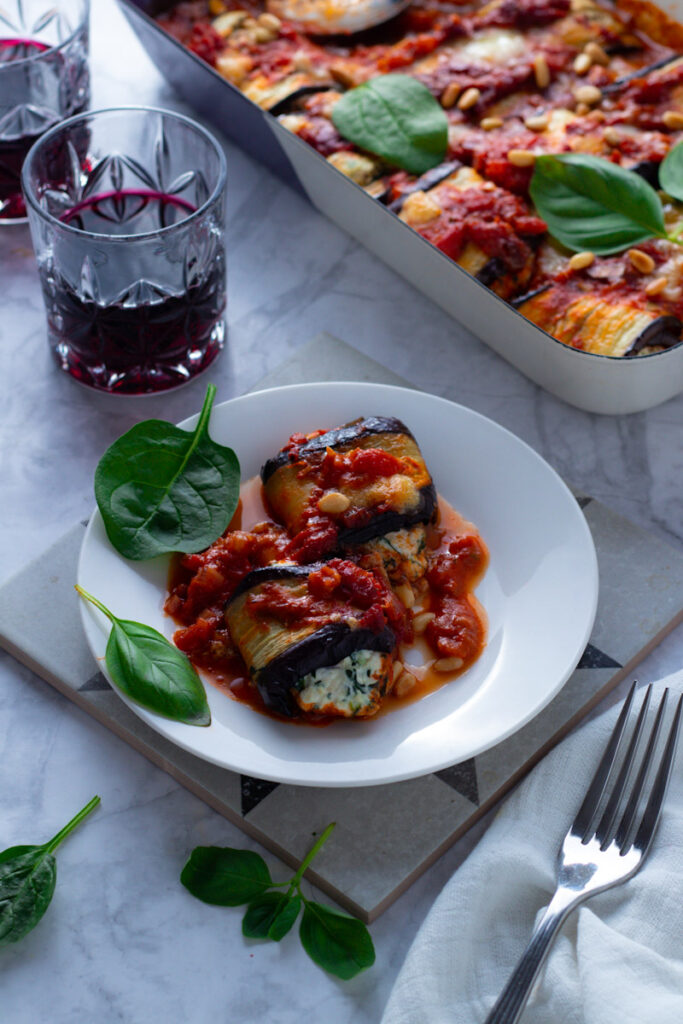 Classic Italian Eggplant Involtini