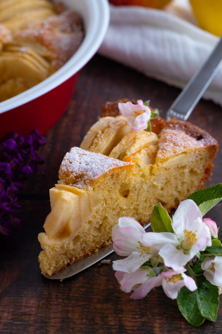 Apple Marzipan Cake - Desserts, Recipes - Geri's Food
