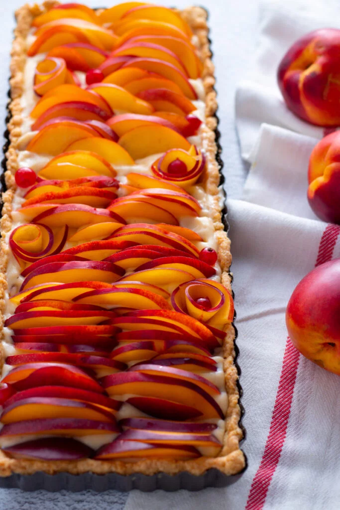 Nectarine Tart