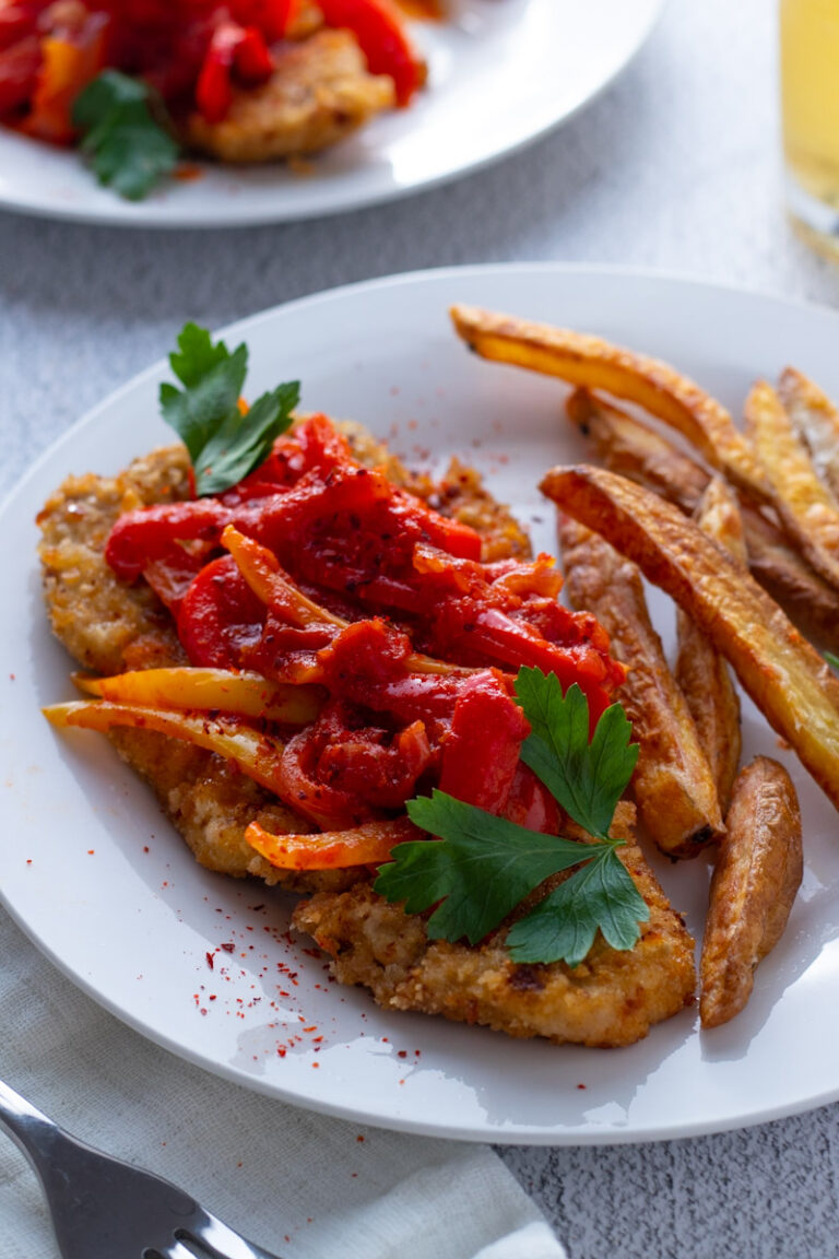 How to make spicy German Zigeuner Schnitzel - Days of Jay
