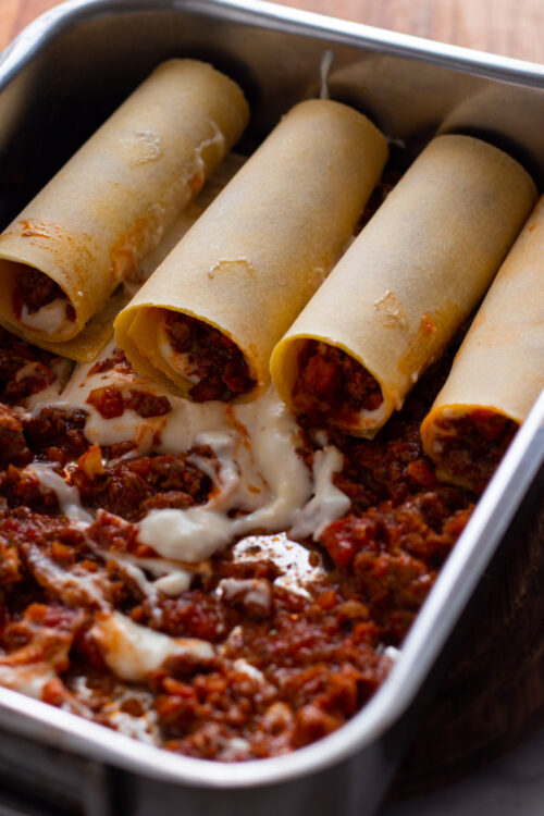 My Classic Italian Beef Cannelloni Recipe Days of Jay