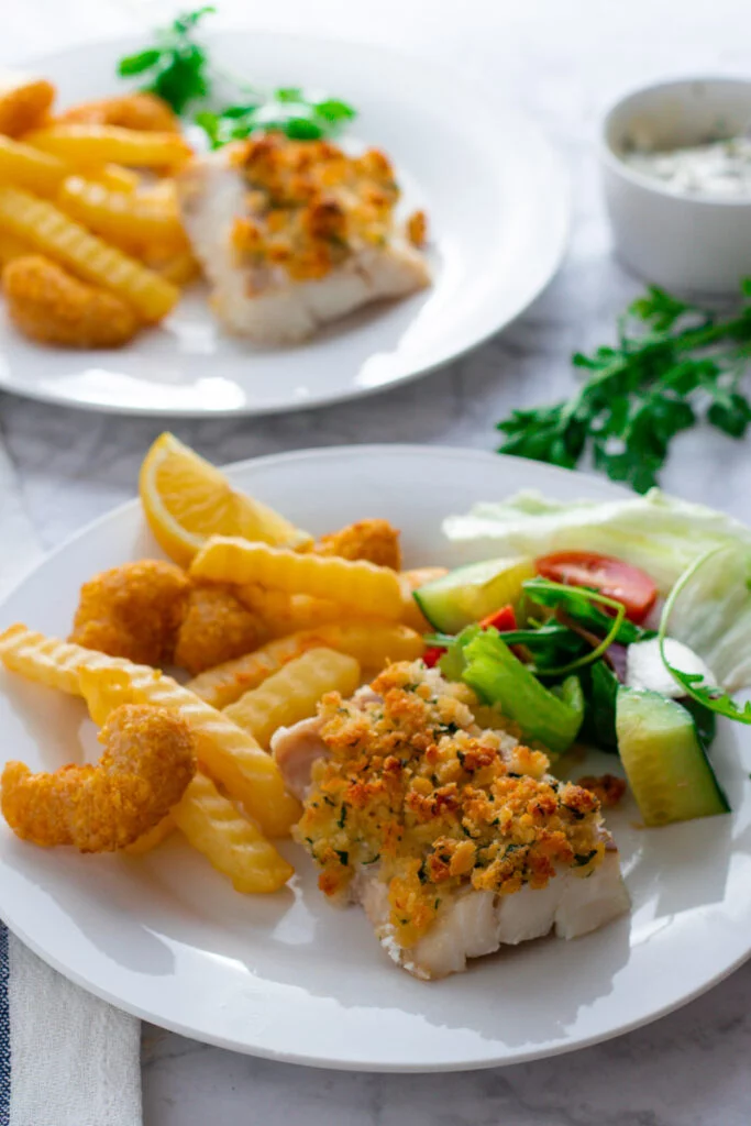 Baked Breaded Cod