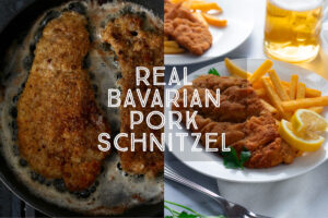 Real Bavarian Pork Schnitzel Title Card