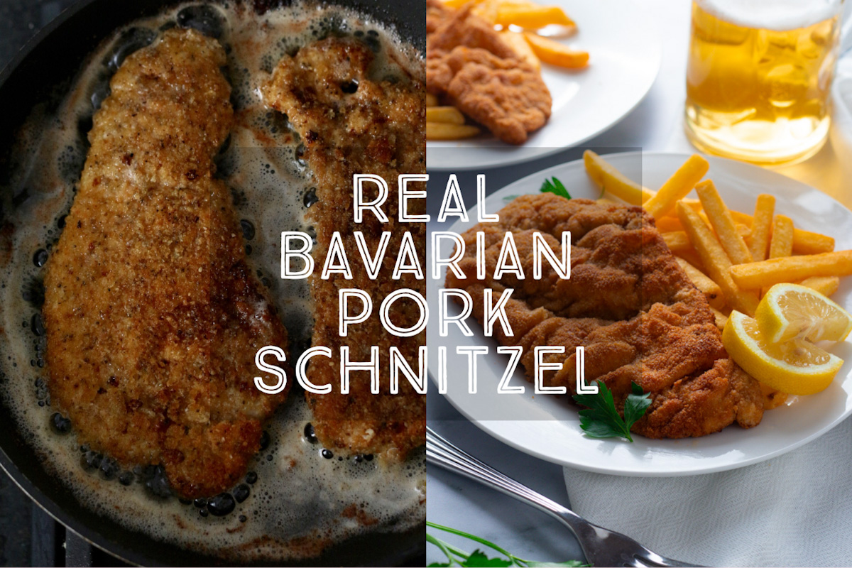 Real Bavarian Pork Schnitzel Title Card