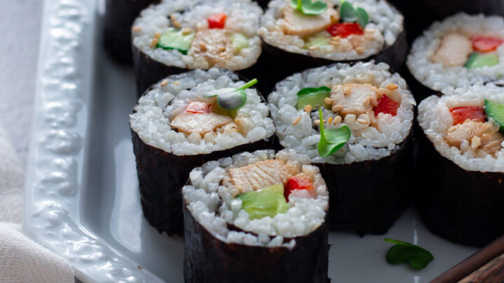 Easy Sushi Rice - Slender Kitchen