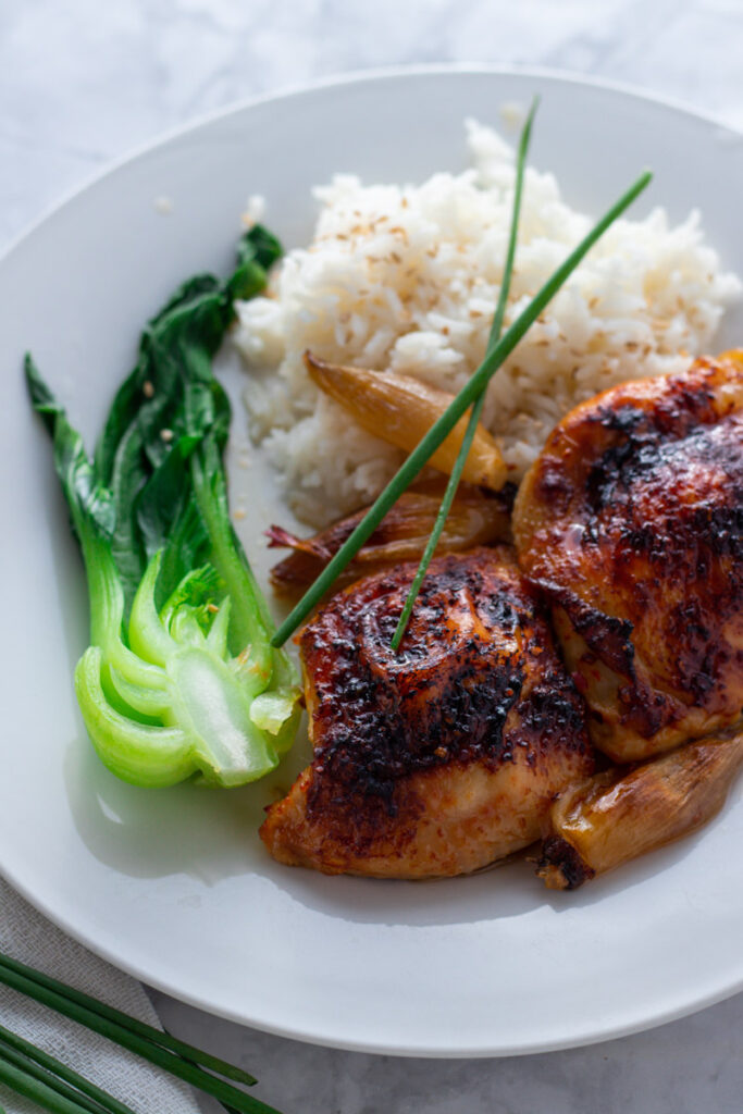 How to make Garlic Miso Chicken Thighs - Days of Jay