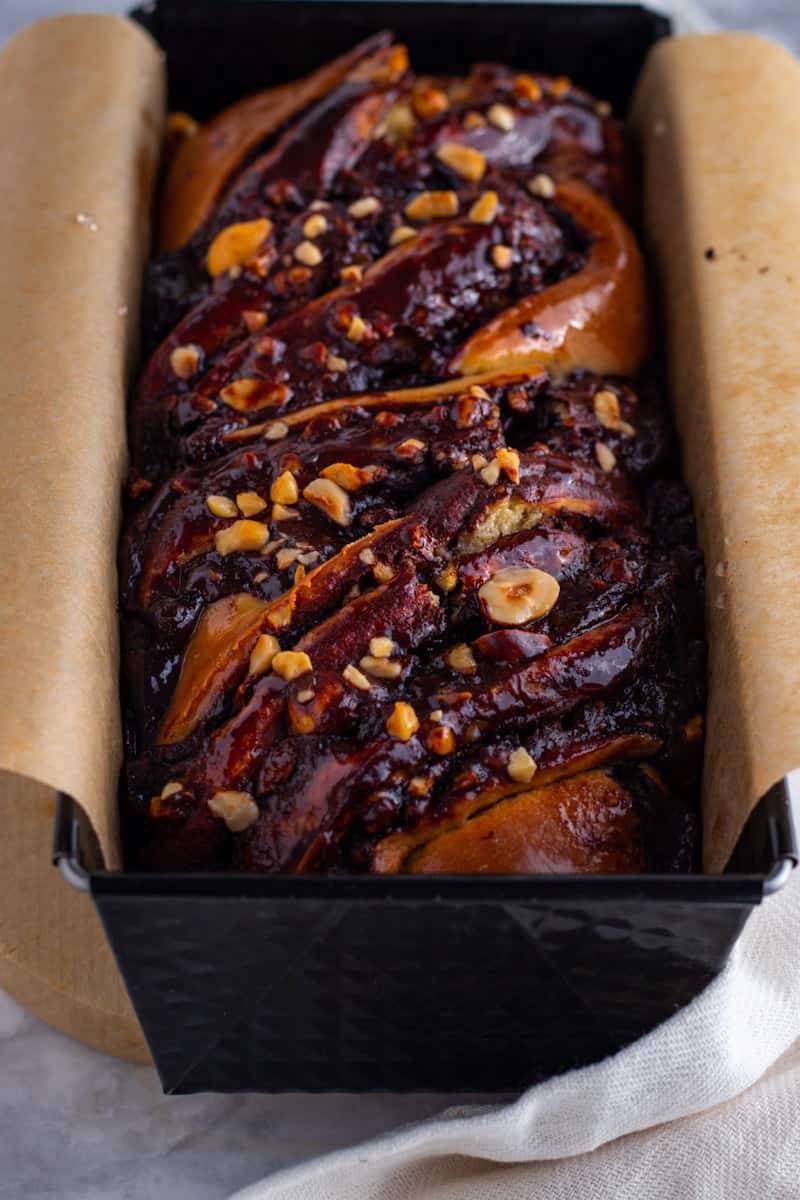 How To Make A Chocolate Hazelnut Babka - Days Of Jay