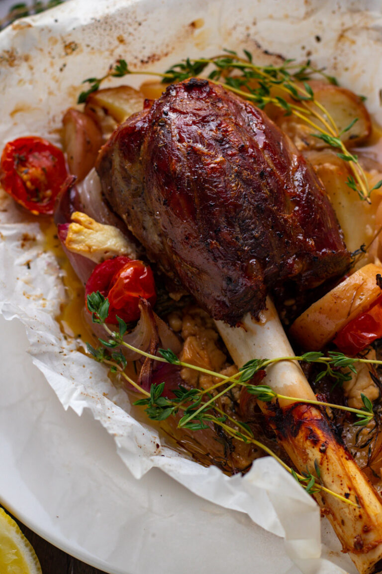 How to make Greek Lamb Shanks Kleftiko - Days of Jay
