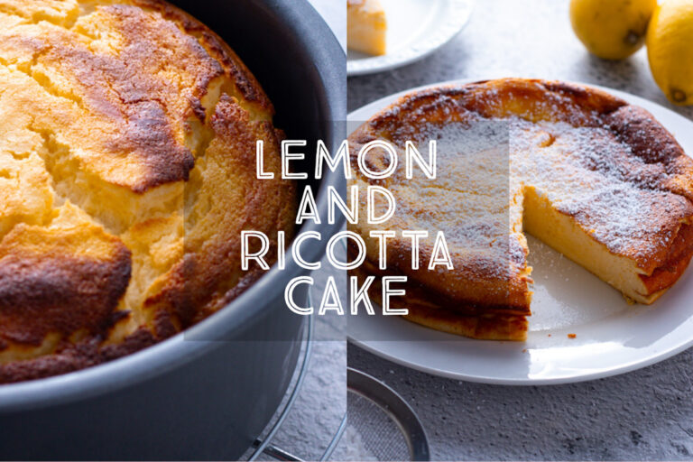 Lemon Ricotta Cake Title Card