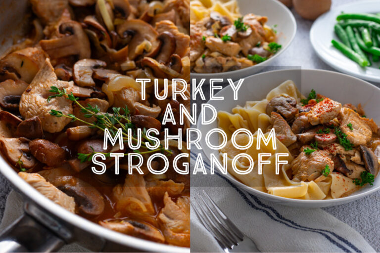 Turkey Stroganoff Title Card.