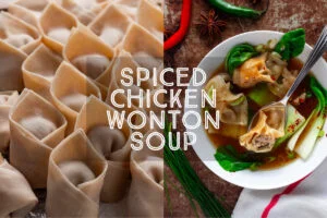 Chicken Wonton Soup Title Card.