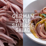 Wurstsalat or Sausage salad title card.