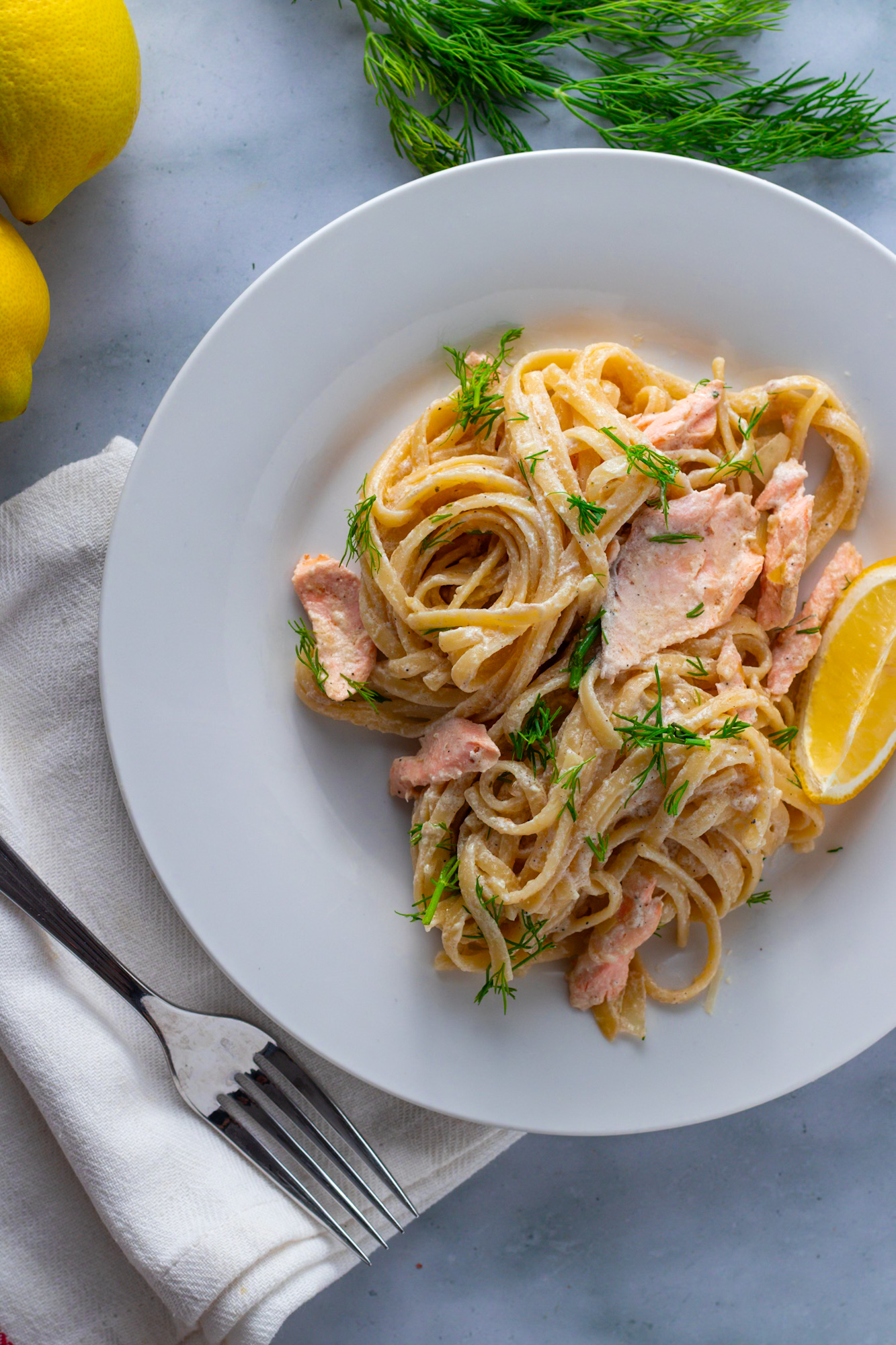 Simple Creamy Salmon Pasta Sauce - Days of Jay