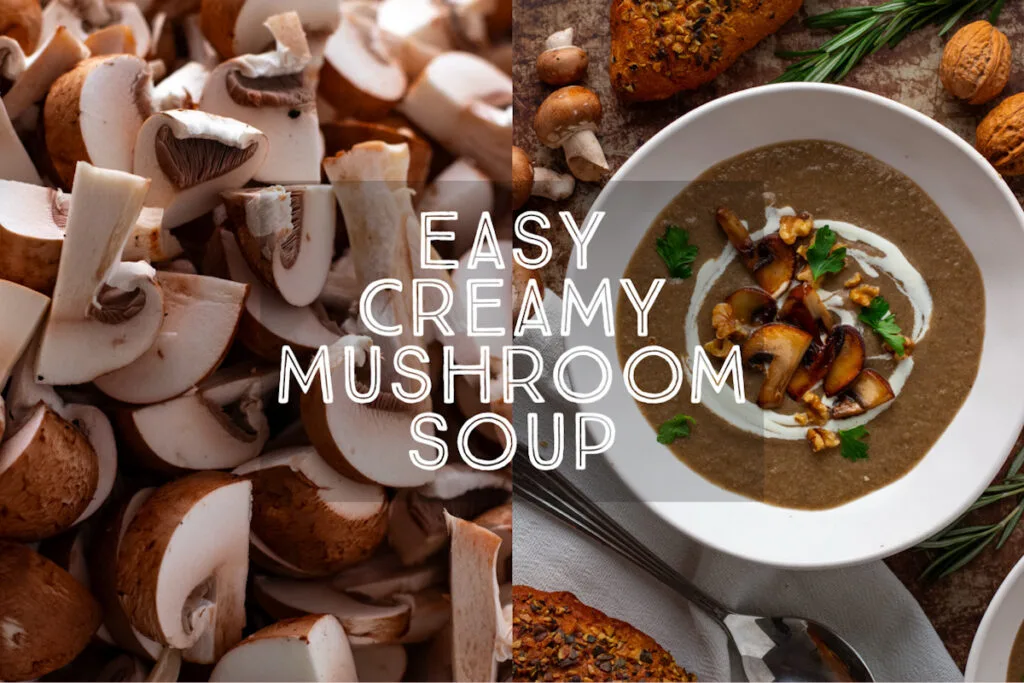 Easy Creamy Mushroom Soup