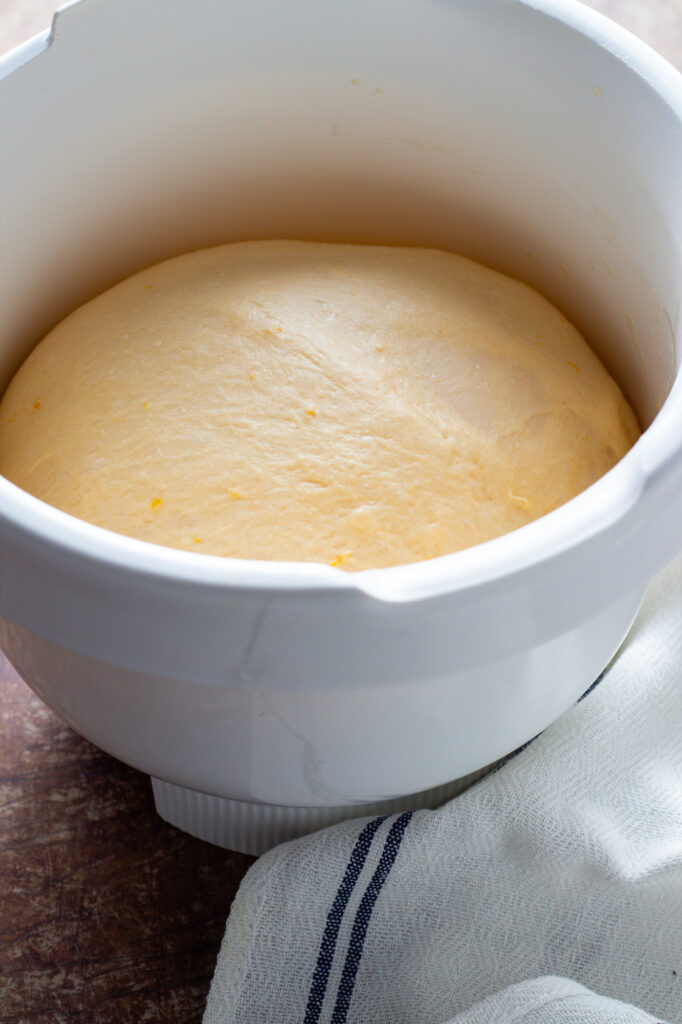 Rising Yeast dough.