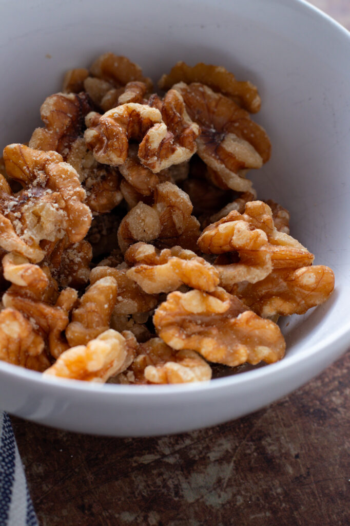 Walnuts in a bowl.