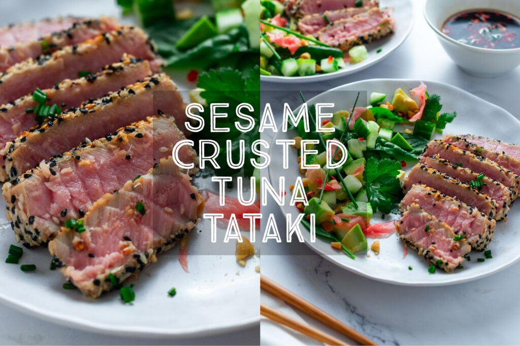 Sesame Crusted Tuna Tataki